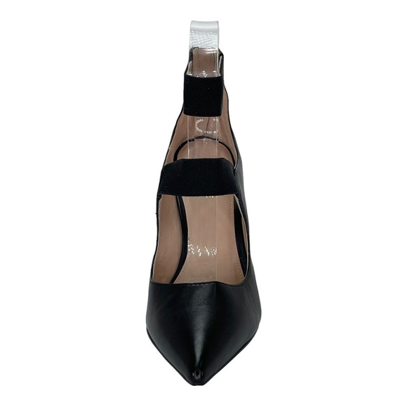 Rachel Zoe Jade Black Nappa Leather Womens Pumps Size 8M - Picture 4 of 12